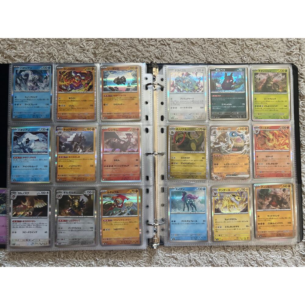 Pokemon Japanese Binder lot of Holos with sealed booster packs - Picture 13 of 16